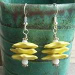 Yellow Shard Earrings